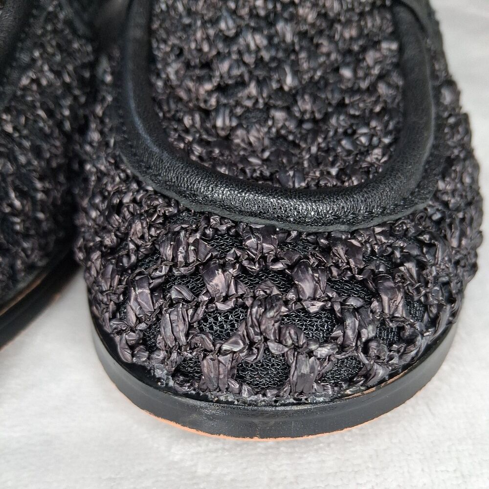 Birdies Women's The Starling 20 Loafers In Black Openweave Size 8 - Picture 12 of 16